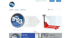 Desktop Screenshot of byg.com.br